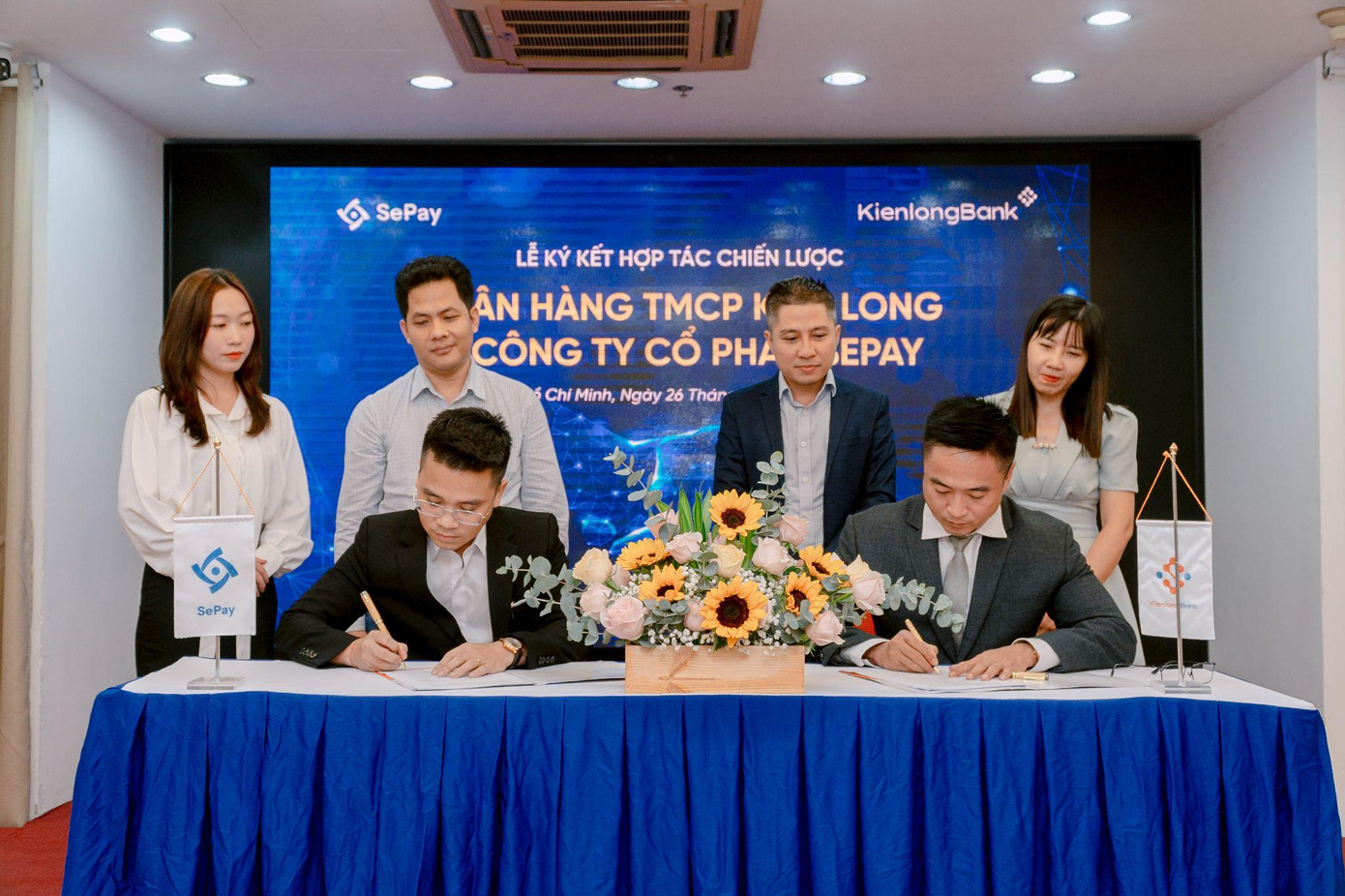 Công ty Cổ Phần SePay và công ty TMCP Kiên Long ký kết hợp tác chiến lược