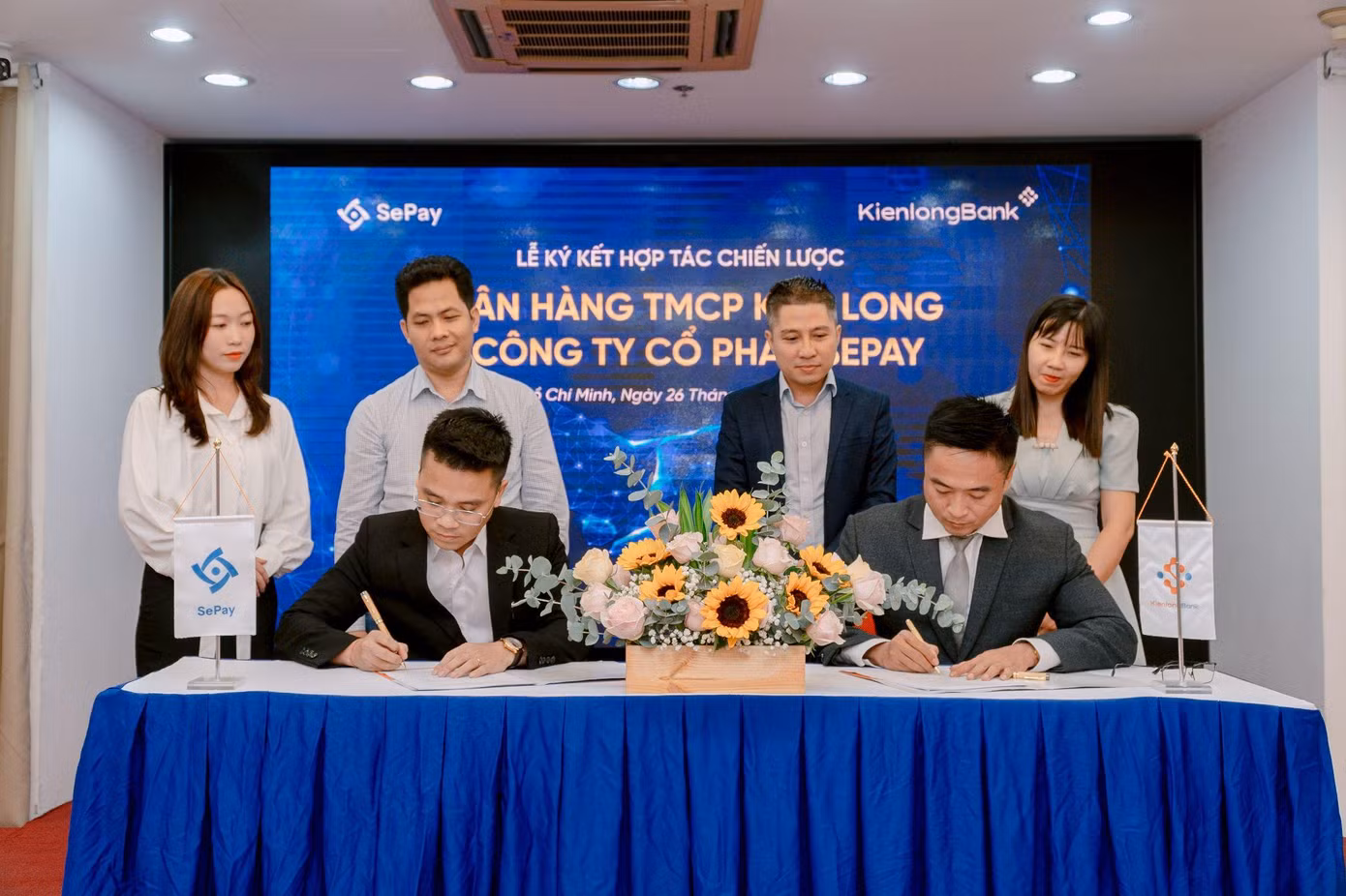 Công ty Cổ Phần SePay và công ty TMCP Kiên Long ký kết hợp tác chiến lược