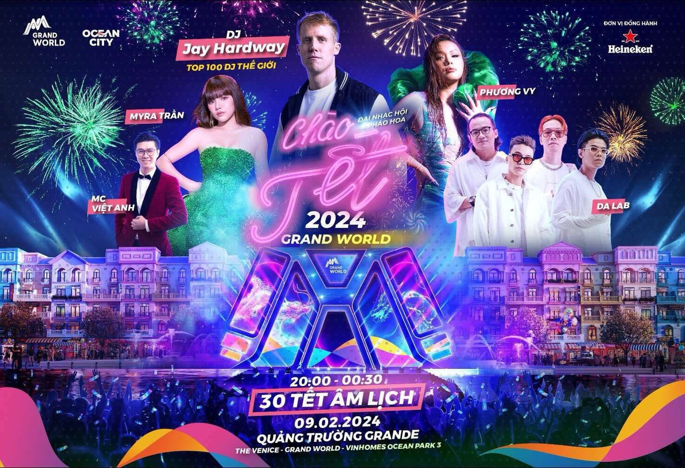Hàng vạn người đang hồi hộp đếm ngược đến thời khắc diễn ra Đại nhạc hội Countdown và pháo hoa Chào Tết Grand World 2024 Hàng vạn người đang hồi hộp đếm ngược đến thời khắc diễn ra Đại nhạc hội Countdown và pháo hoa Chào Tết Grand World 2024
