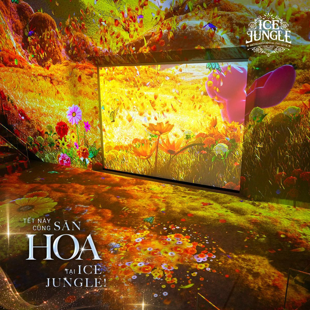 Tết này cùng săn Hoa Ánh Sáng tại Ice Jungle!