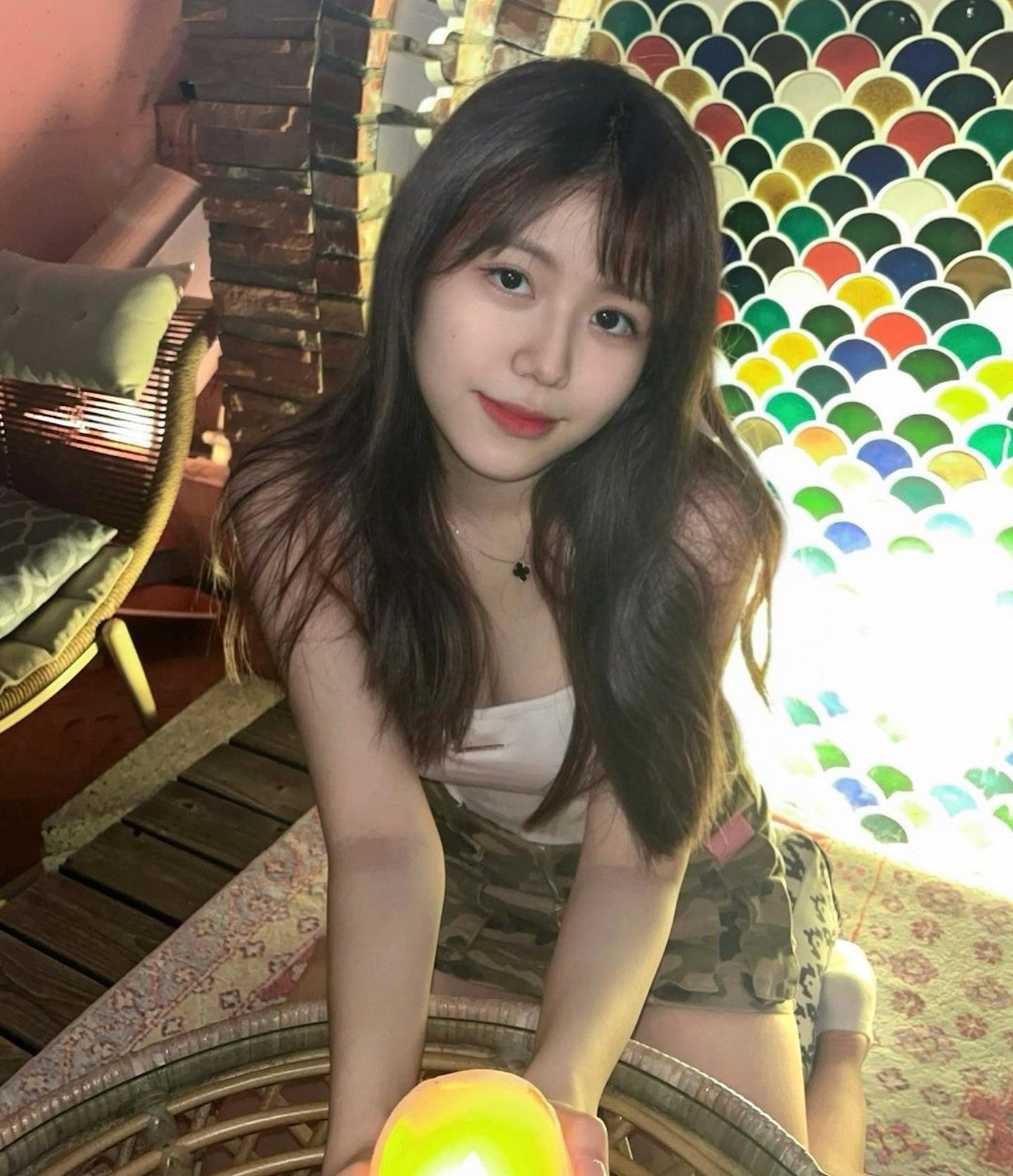 Cô đang theo học ngành Thực phẩm dinh dưỡng tại Đại học Hong Kong.