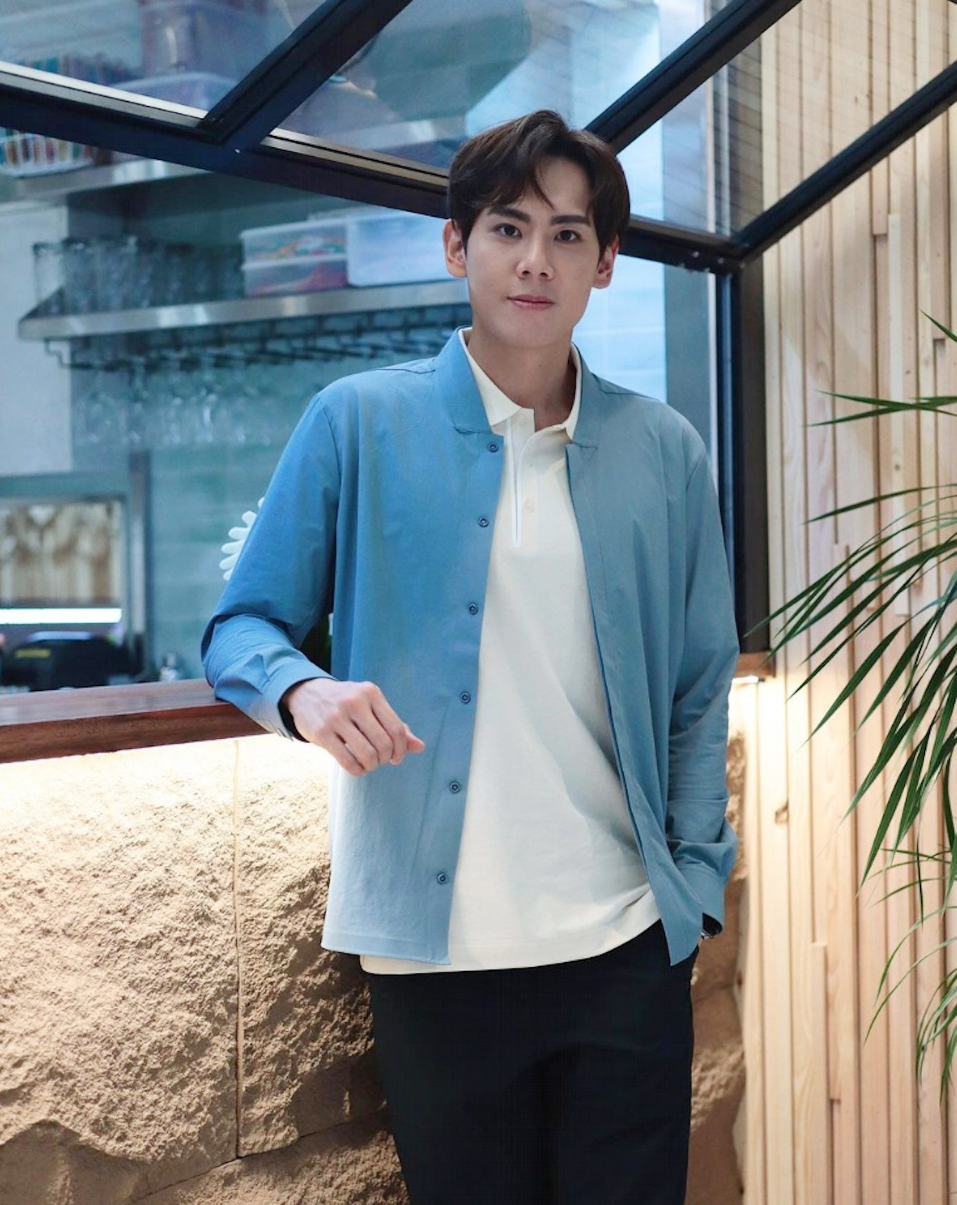 Từ Văn Hạo có vẻ ngoài điển trai, đang được Tăng Chí Vỹ coi trọng lăng xê.