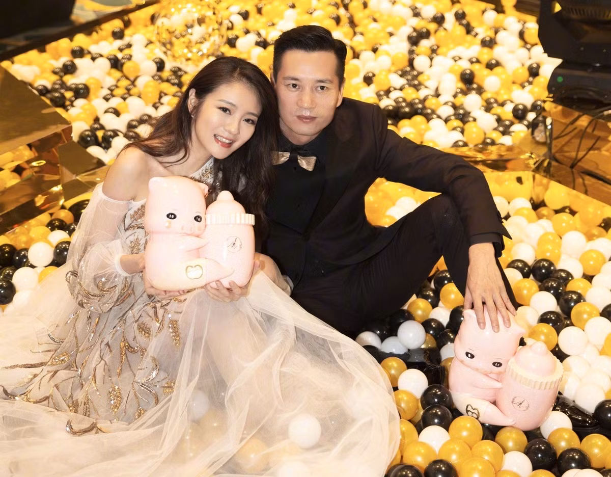 An Dĩ Hiên từng khiến nhiều người ngưỡng mộ khi kết hôn với tỷ phú Trần Vinh Luyện.
