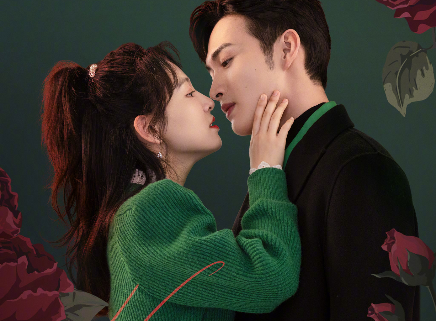 Ngô Thiên và Trương Bân Bân liên tục trao nhau những cử chỉ ngọt ngào trong phim Ba phần hoang dã. Ảnh: Weibo Tencent. Ngô Thiên và Trương Bân Bân liên tục trao nhau những cử chỉ ngọt ngào trong phim Ba phần hoang dã. Ảnh: Weibo Tencent.