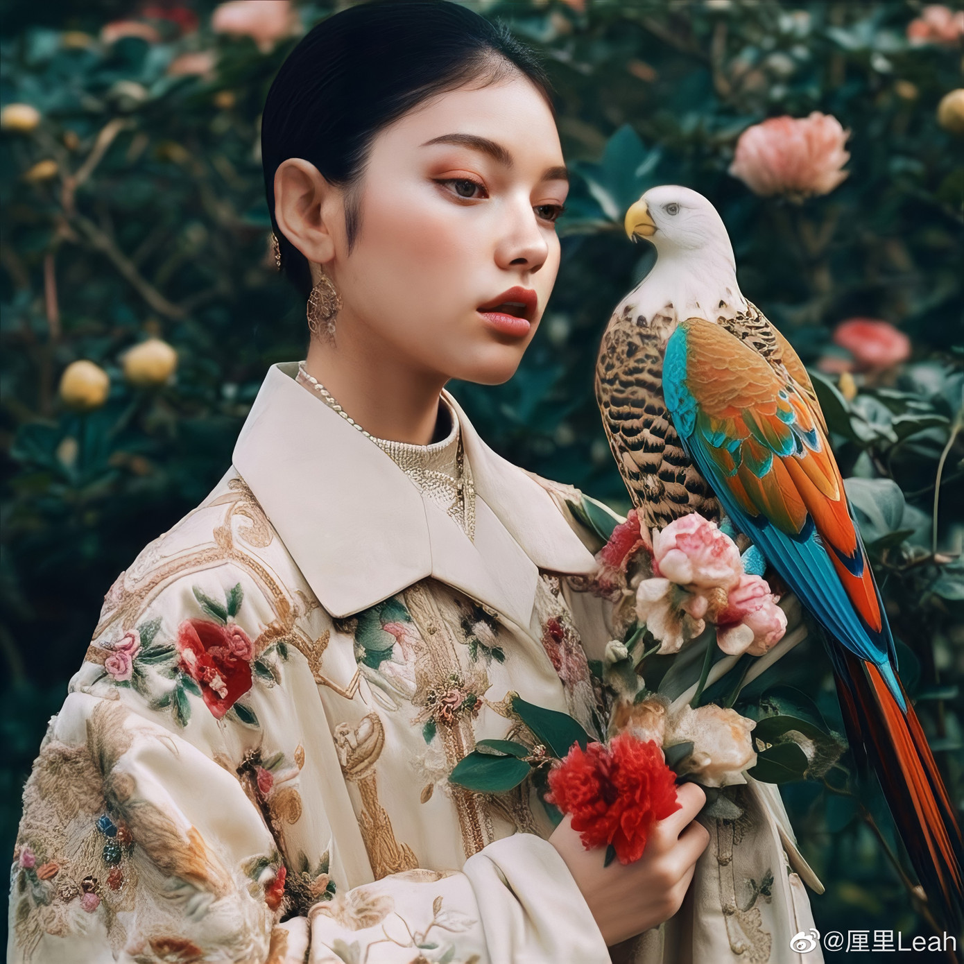 Ly Lý (Leah) là thần tượng ảo nổi tiếng tại Trung Quốc.