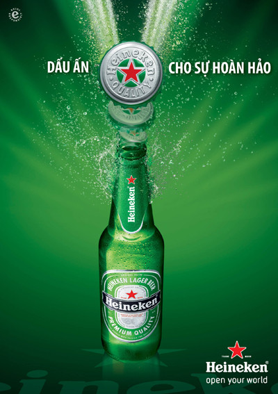 Heineken ra mắt mẫu chai mới ảnh 1