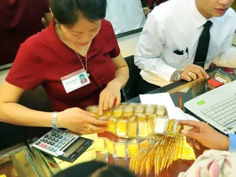 Nở rộ dịch vụ giữ hộ vàng trong ngân hàng. Ảnh minh họa. Nguồn: Internet