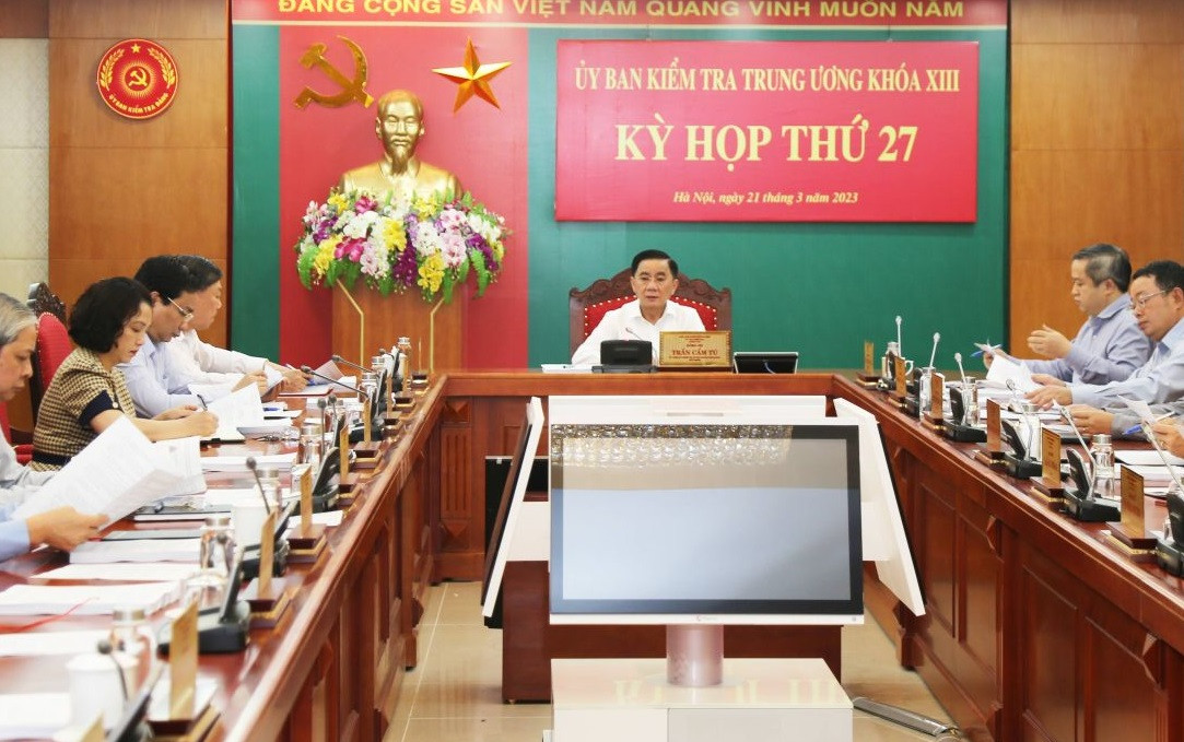 Kỳ họp thứ 27 UBKT T.Ư Kỳ họp thứ 27 UBKT T.Ư
