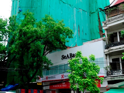 Công trình tại địa chỉ 55A-55B Bà Triệu xây dựng sai 3 tầng so với giấy phép và thiết kế 