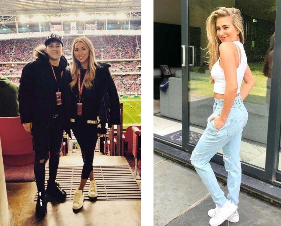 Ria Hughes là bạn gái của tiền đạo Daniel James. Cô xuất thân huấn luyện viên thể hình.