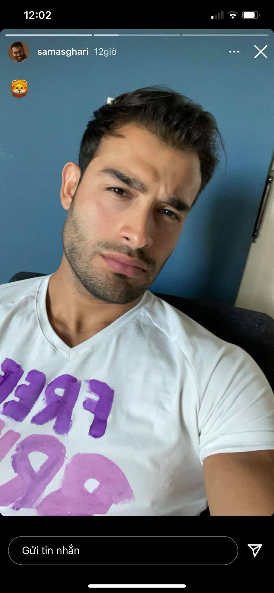 Sam Asghari ủng hộ bạn gái. Sam Asghari ủng hộ bạn gái.