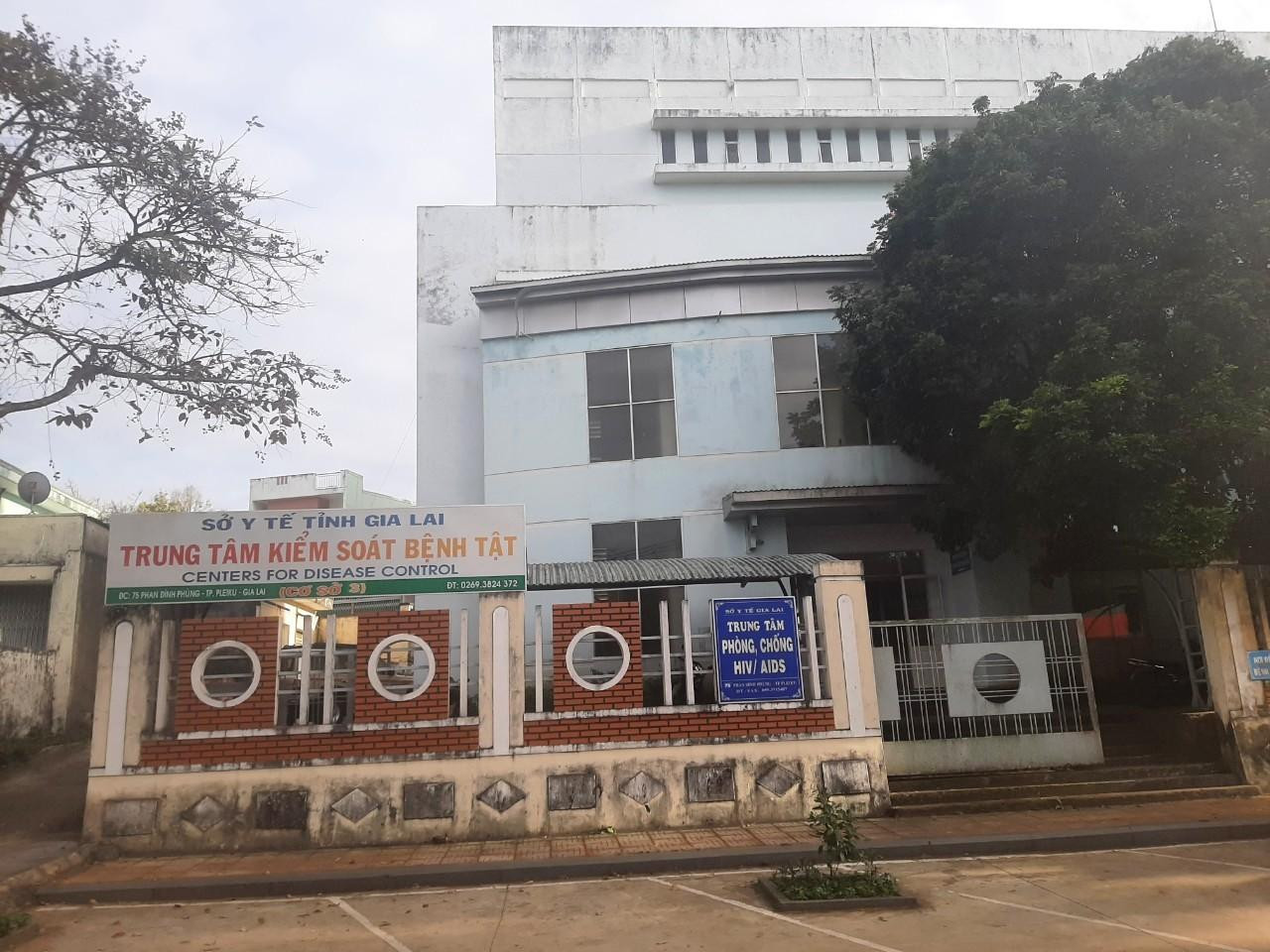 Trụ sở Trung tâm Kiểm soát bệnh tật tỉnh Gia Lai Trụ sở Trung tâm Kiểm soát bệnh tật tỉnh Gia Lai