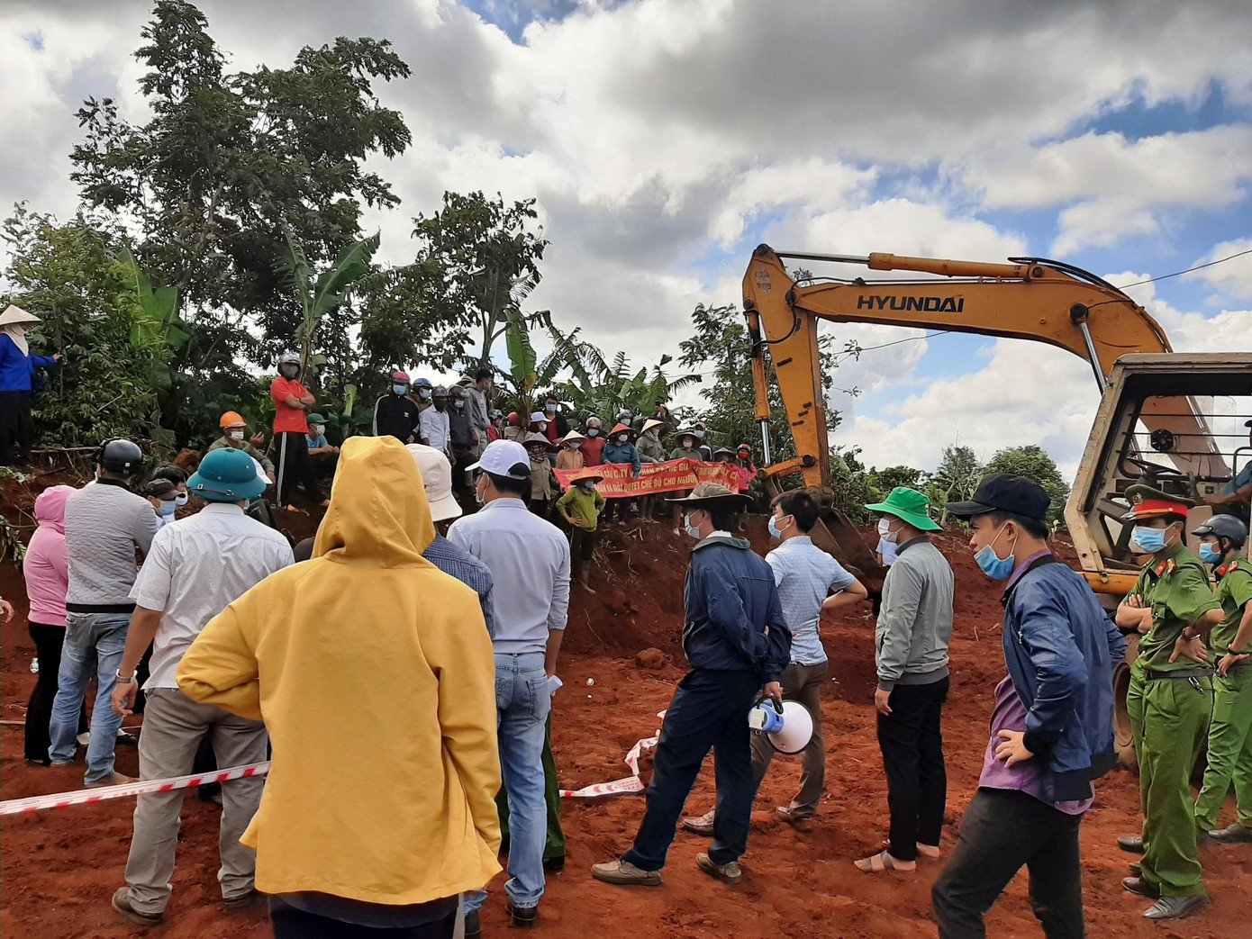 Một dự án ở huyện Chư Sê để xảy ra khiếu kiện, tranh chấp. Ảnh: Nam Phương