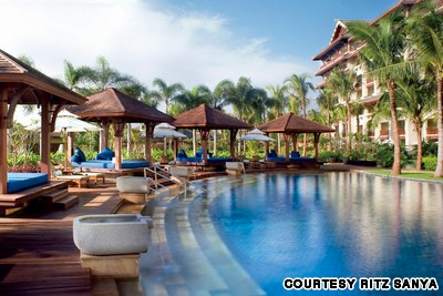 Khu nghỉ dưỡng Ritz-Carlton Sanya, tỉnh Hải Nam, Trung Quốc 