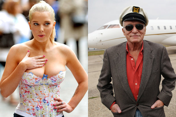 Ông trùm Playboy, Hugh Hefner rất ấn tượng với vòng 1 của Flanagan