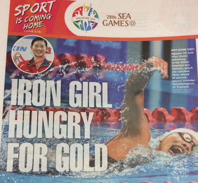 Kình ngư Ánh Viên được chào đón như người hùng ảnh 5