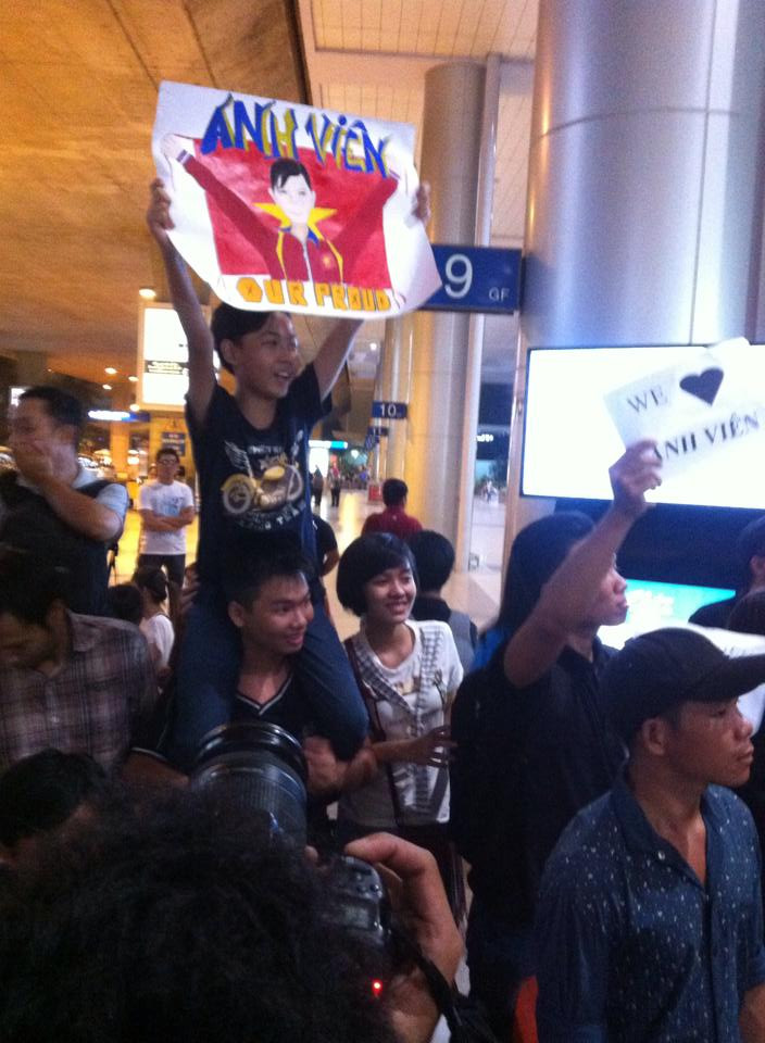 Kình ngư Ánh Viên được chào đón như người hùng ảnh 3