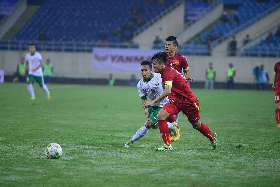 Huy Toàn giúp Olympic Việt Nam đánh bại Olympic Indonesia ảnh 10