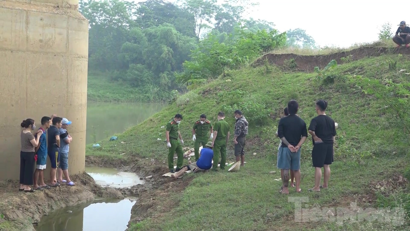 Hiện trường tìm thấy thi thể học sinh N.T.T