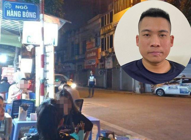 Đối tượng Hưng (ảnh nhỏ) và khu vực xảy ra sự việc. Đối tượng Hưng (ảnh nhỏ) và khu vực xảy ra sự việc.