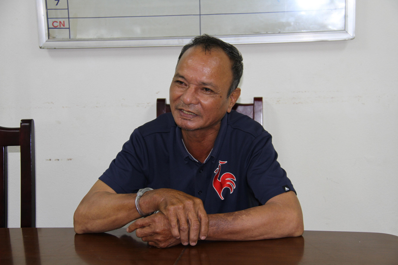 Đối tượng Quyền. Ảnh công an cung cấp.