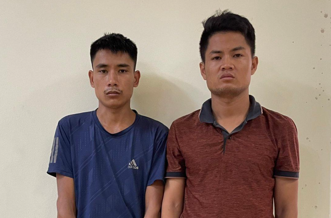 Hai đối tượng Tiến (trái) và Tùng. Hai đối tượng Tiến (trái) và Tùng.