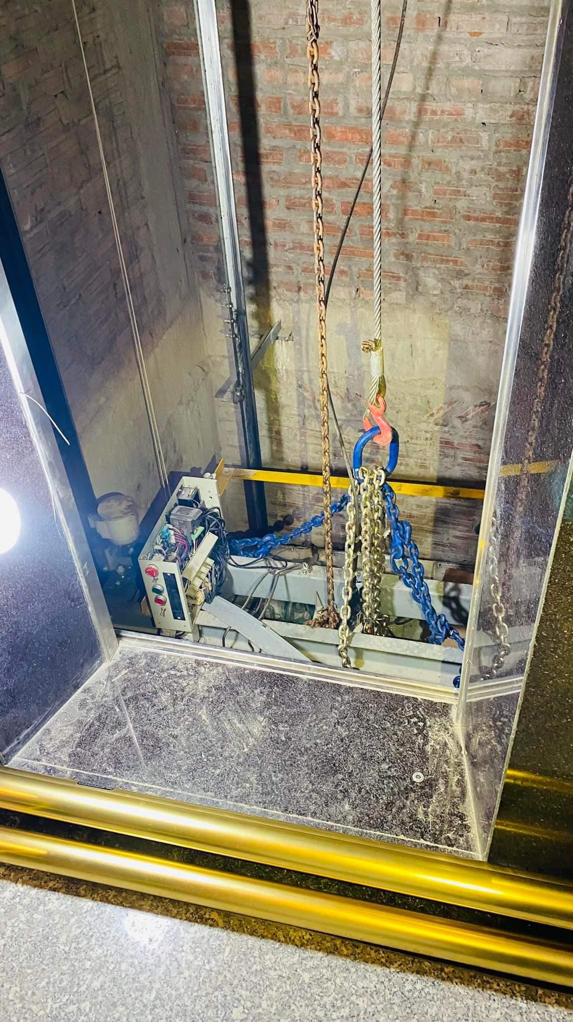 Hiện trường vụ việc.