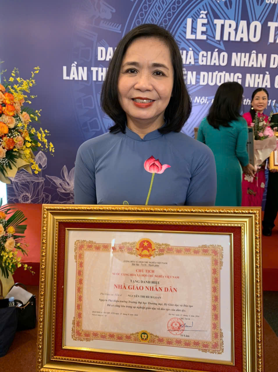 PGS. TS. Nguyễn Thị Bích Loan, Phó Hiệu trưởng Trường Đại học Thương Mại