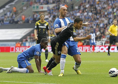 Chelsea đối diện với Wigan đang cần điểm để trụ hạng