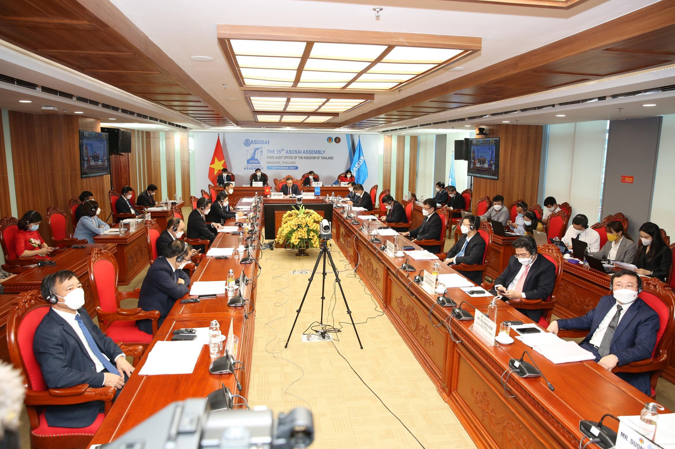 Kiểm toán nhà nước Việt Nam tham dự Đại hội ASOSAI. Ảnh Như Ý