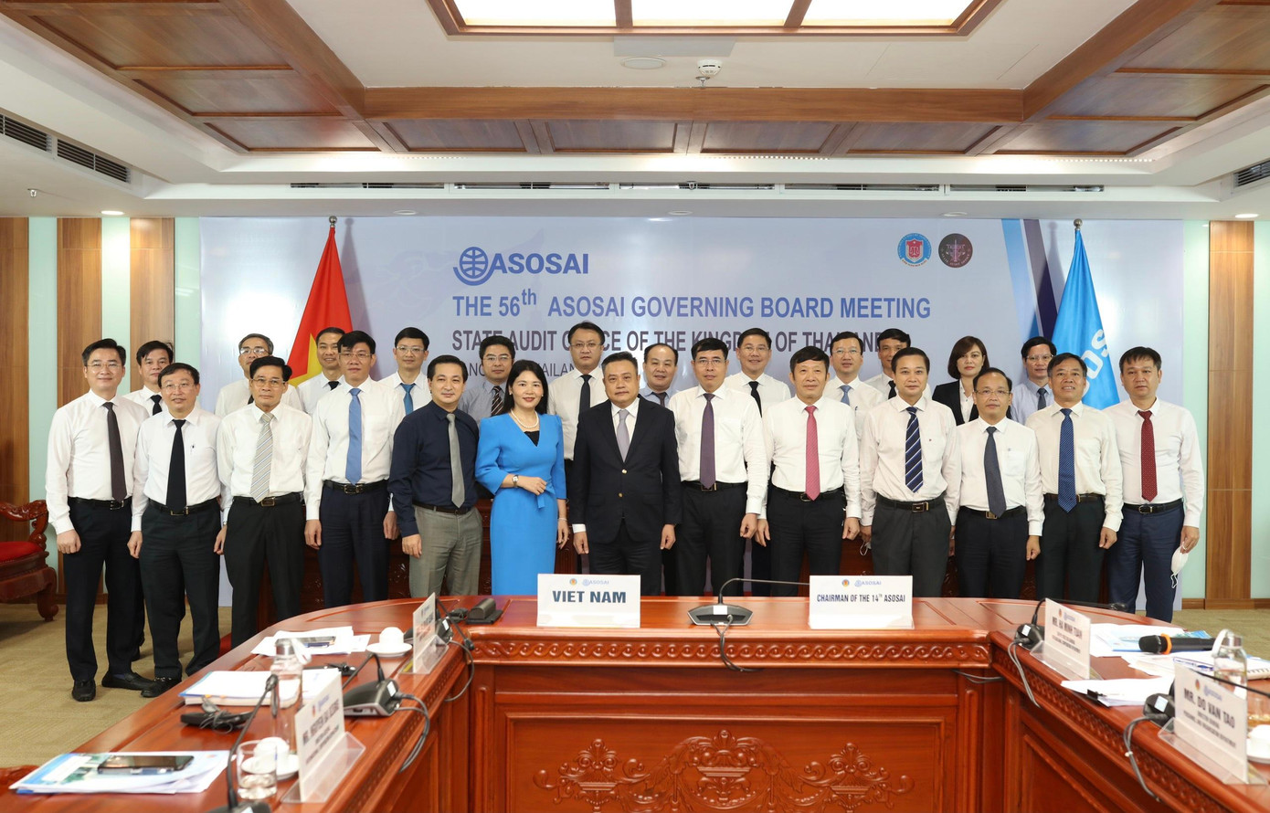 Đoàn KTNN Việt Nam tham dự phiên họp chiều 6/9. Ảnh Như Ý