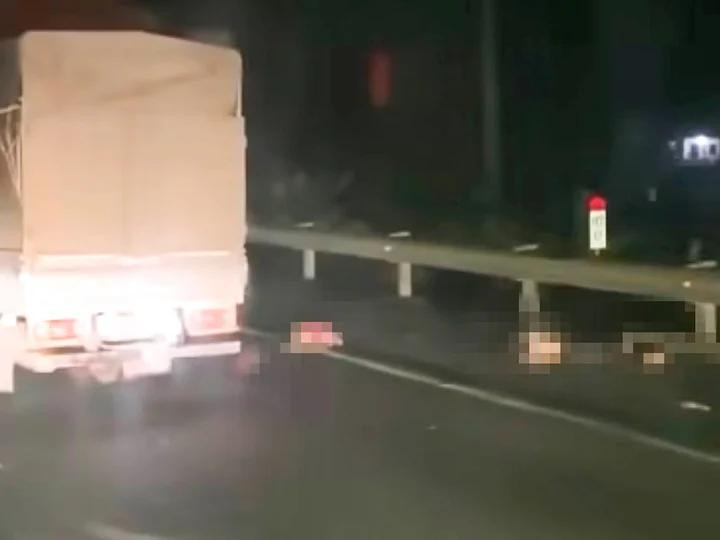 Hiện trường vụ tại nạn. Ảnh: MXH