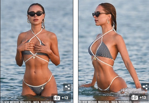 'Mỹ nhân áo tắm' Kimberley Garner phô đường cong tuyệt mỹ trên biển ảnh 5