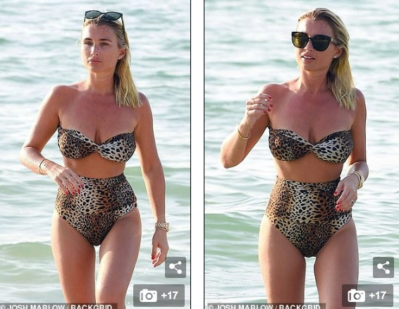 Billie Faiers khoe dáng nóng bỏng với bikini da báo ảnh 4
