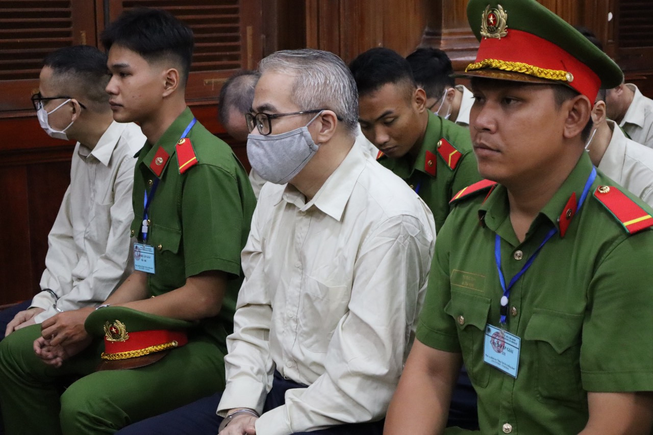 Cựu Cục trưởng Đặng Việt Hà tại tòa sáng nay 6/8. Ảnh: Tân Châu Cựu Cục trưởng Đặng Việt Hà tại tòa sáng nay 6/8. Ảnh: Tân Châu