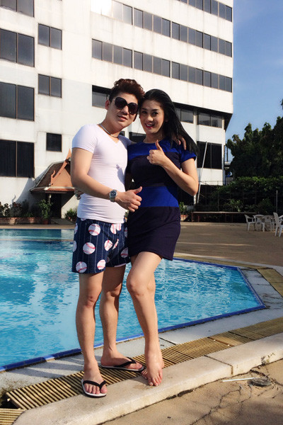 Lâm Chi Khanh đang ở Thái Lan để quay nốt những phân đoạn còn lại trong phim của đạo diễn Việt Trinh