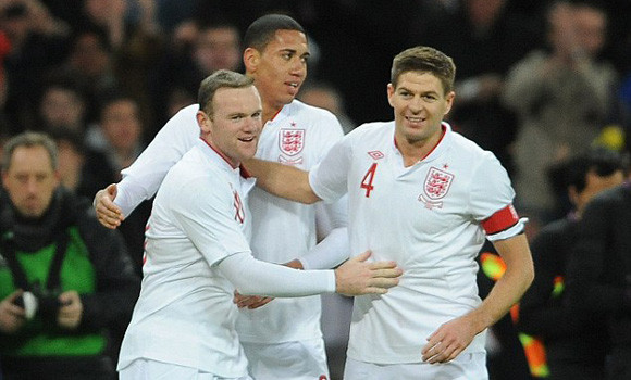 Rooney và Gerrard là những niềm hy vọng của ĐT Anh