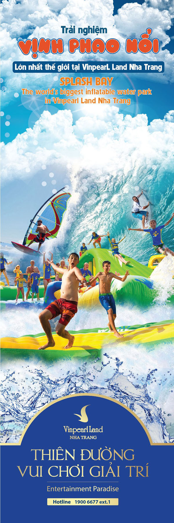 Vinpearl Land Nha Trang khai trương Công viên phao nổi lớn nhất thế giới ảnh 1