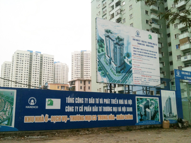 Khu đất C3 dự kiến là khu để xe giờ thành khu nhà ở