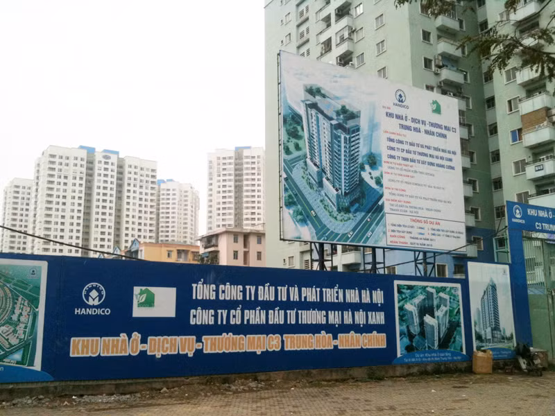 Khu đất C3 dự kiến là khu để xe giờ thành khu nhà ở