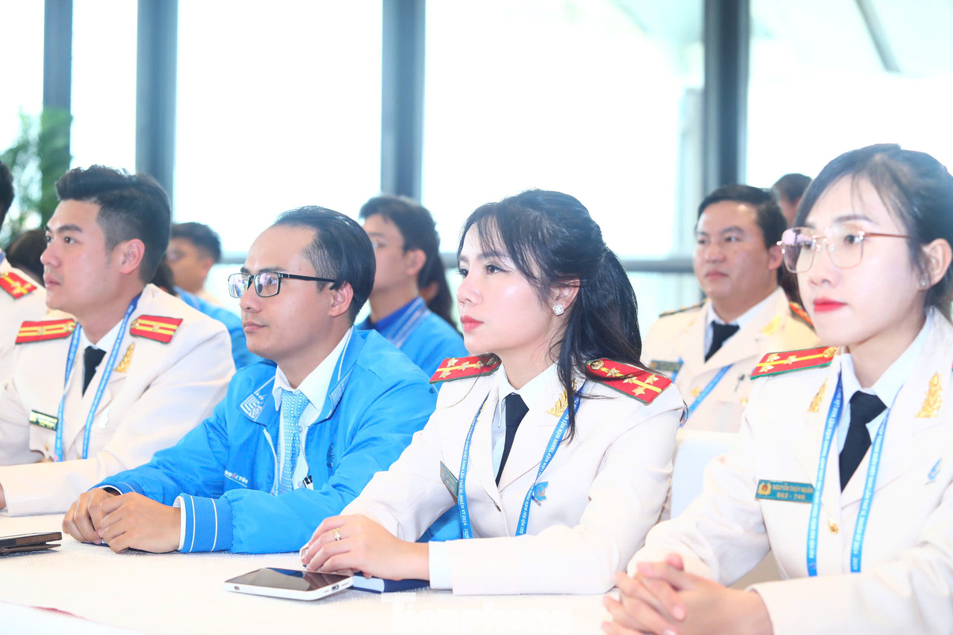 Các đại biểu tham gia tại tổ thảo luận số 1. Ảnh: Bảo Anh Các đại biểu tham gia tại tổ thảo luận số 1. Ảnh: Bảo Anh