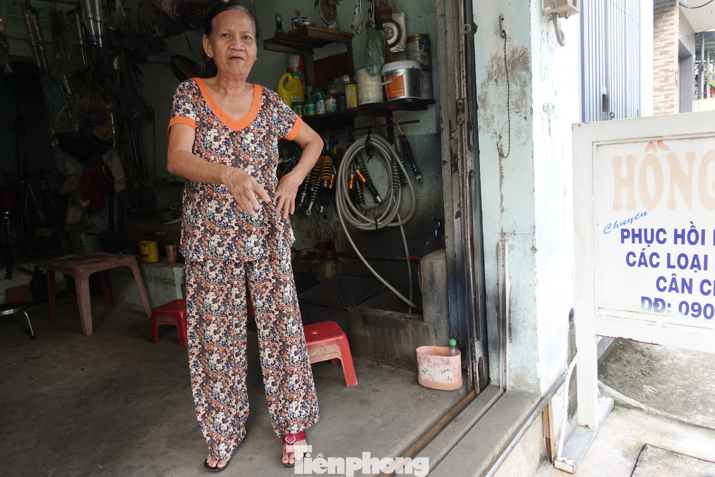 Người dân ở khu vực mong muốn cơ quan chức năng sớm có biện pháp khắc phục tình trạng ngập úng.