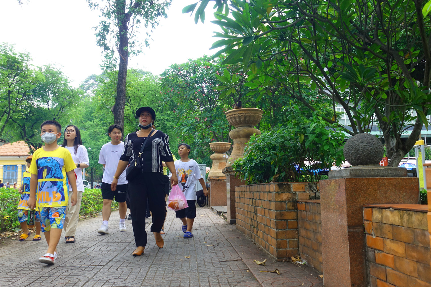 Công viên Bách Tùng Diệp tạo mảng không gian xanh rợp bóng mát giữa trung tâm TPHCM.