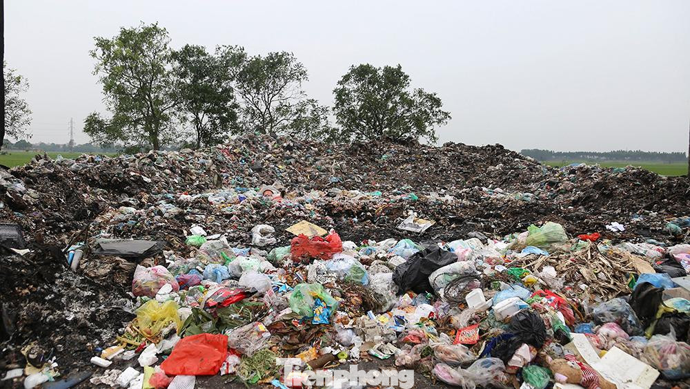 Phía bên trong rác bủa vây dày đặc bịt kín tất cả các lối vào.