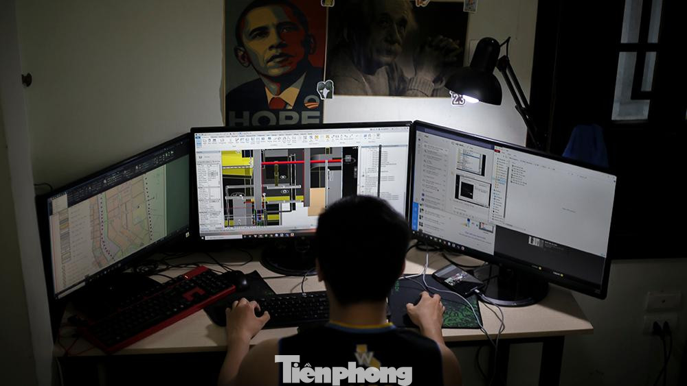 Lượng công việc giảm đi nhiều khiến Quốc Anh cũng không còn cảm thấy căng thẳng như trước.