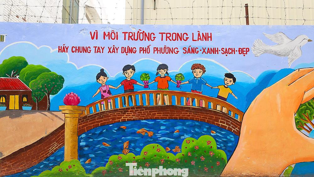 Các bức vẽ còn được chia thành 5 nội dung truyền tải về thông điệp bảo vệ môi trường Các bức vẽ còn được chia thành 5 nội dung truyền tải về thông điệp bảo vệ môi trường