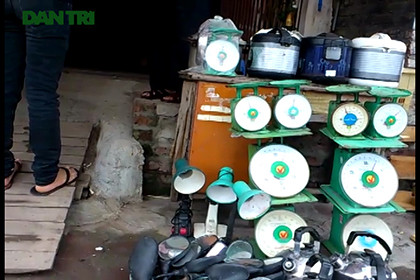 Những chiếc cân đã được 