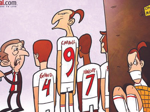 Roy Hodgson có nhiều đòn phép giúp tuyển Anh giải quyết đối thủ Tranh của Omar Momani