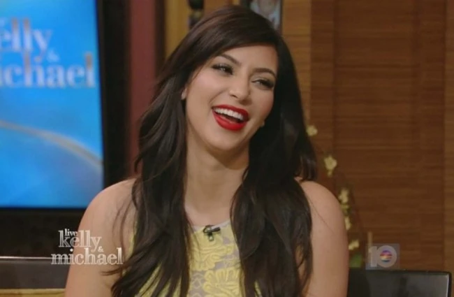 Hình ảnh của Kim trong show truyền hình