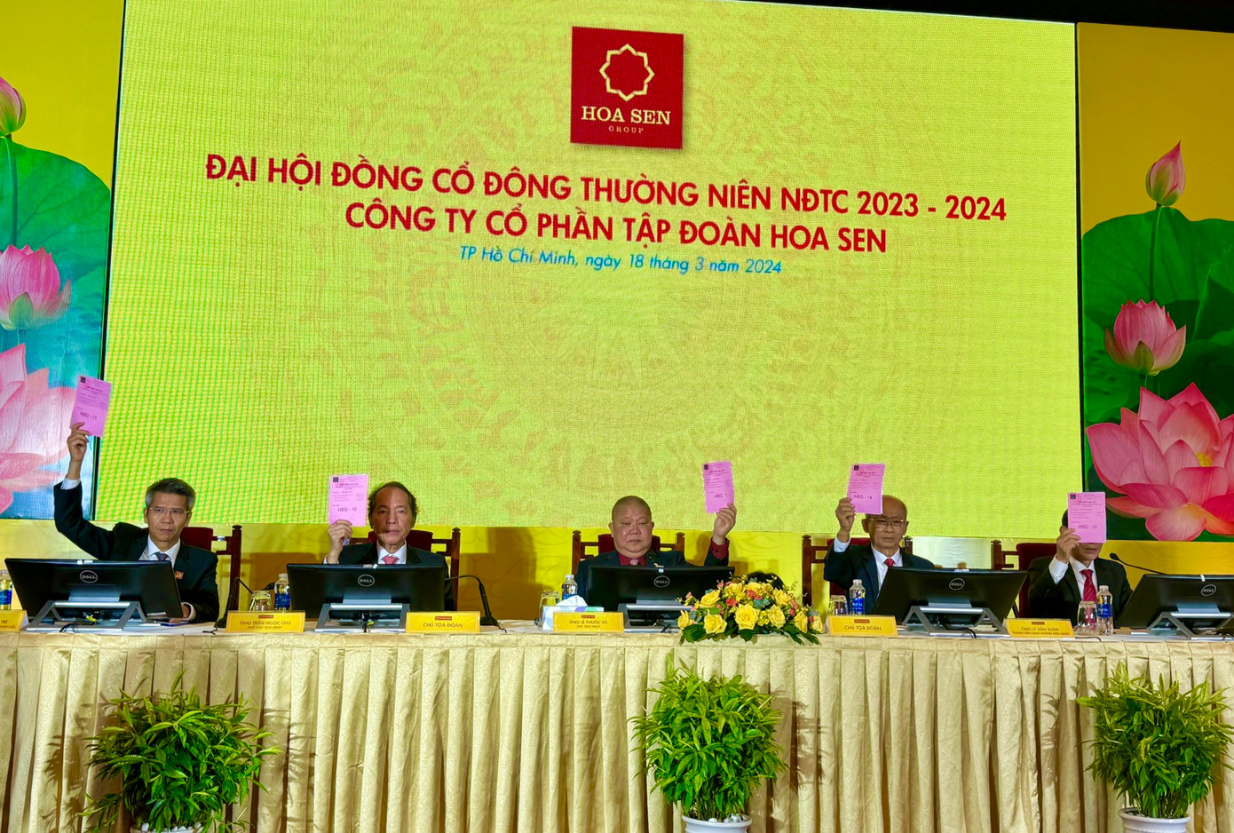 Tại đại hội đồng cổ đông thường niên, HSG đặt mục tiêu lợi nhuận 400-500 tỷ đồng tuỳ tình hình thị trường